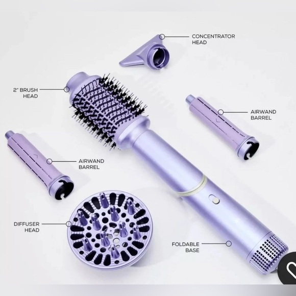 SUTRA AERO STYLER Dry Volumize Curl Blow Dryer Lavender NEW In Box - Picture 2 of 10